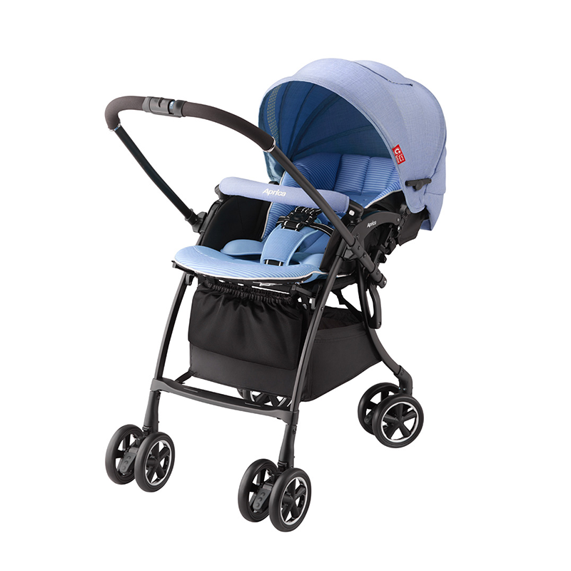 Xe đẩy trẻ em Aprica Luxuna Comfort XVII 6CJ97PSBHK (Pastel Blue)